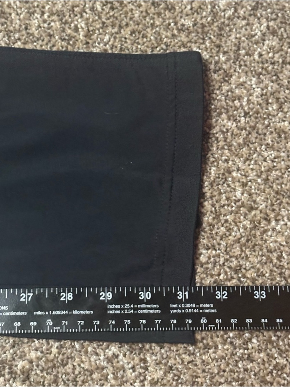 Nike Black Men’s Medium Track Pants with White Swoosh - Picture 12 of 16